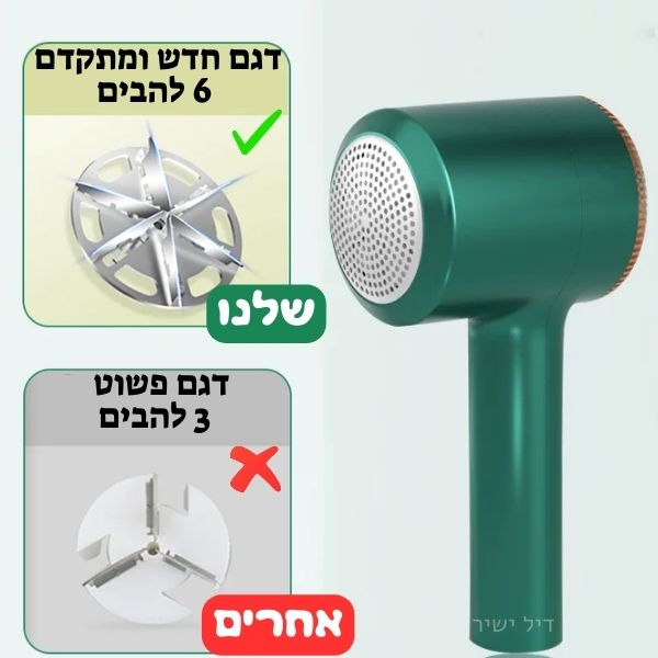 מחדש בדים חשמלי נטען - דיל ישיר