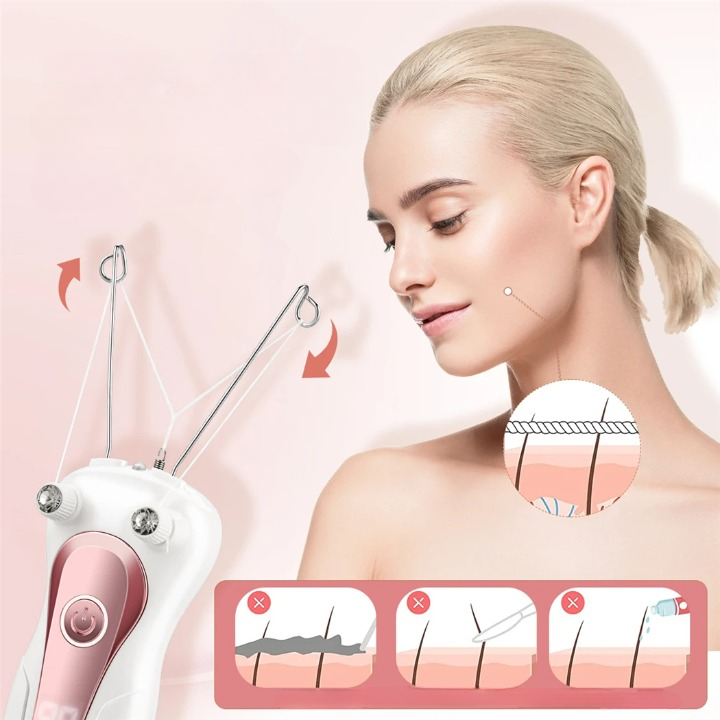 SilkSmooth מכשיר להסרת שיער מהפנים - דיל ישיר