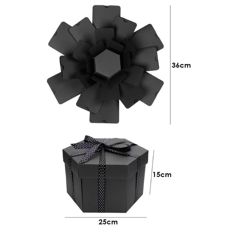 קופסא מתפוצצת קופסא נפתחת עם תמונות מתנה מושלמת