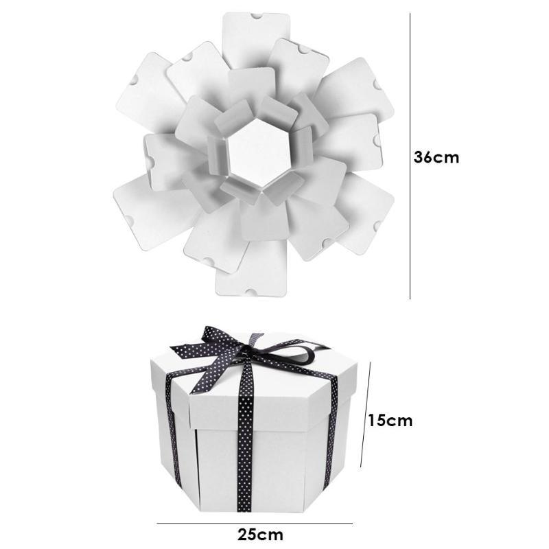 קופסא מתפוצצת קופסא נפתחת עם תמונות מתנה מושלמת