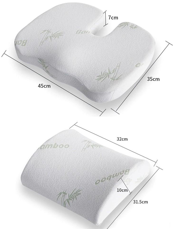 כרית ישיבה אורטופדית לגב מעודדת ישיבה נוחה ובריאה ומפחיתה לחץ