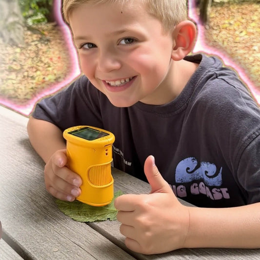 מיקרוסקופ דיגיטלי לילדים סקרנים (זום עד פי 1000)