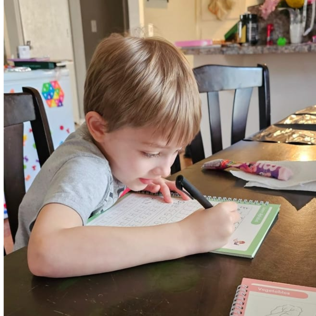 ערכת 4 ספרי דיו הקסם - ללמוד כתיבה נכונה