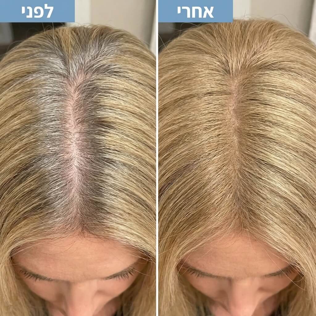 HairShield - ערכה לכיסוי שורשים מהיר ועמיד לאורך כל היום. - דיל ישיר 