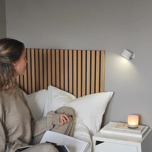 מנורת קיר נטענת ללא קידוח