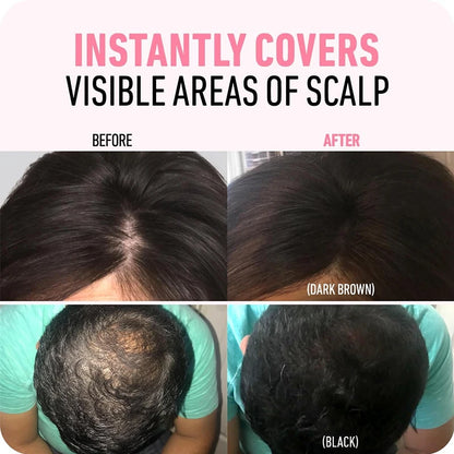 HairShield - ערכת פודרה לכיסוי שורשים מהיר ועמידות לאורך כל היום.