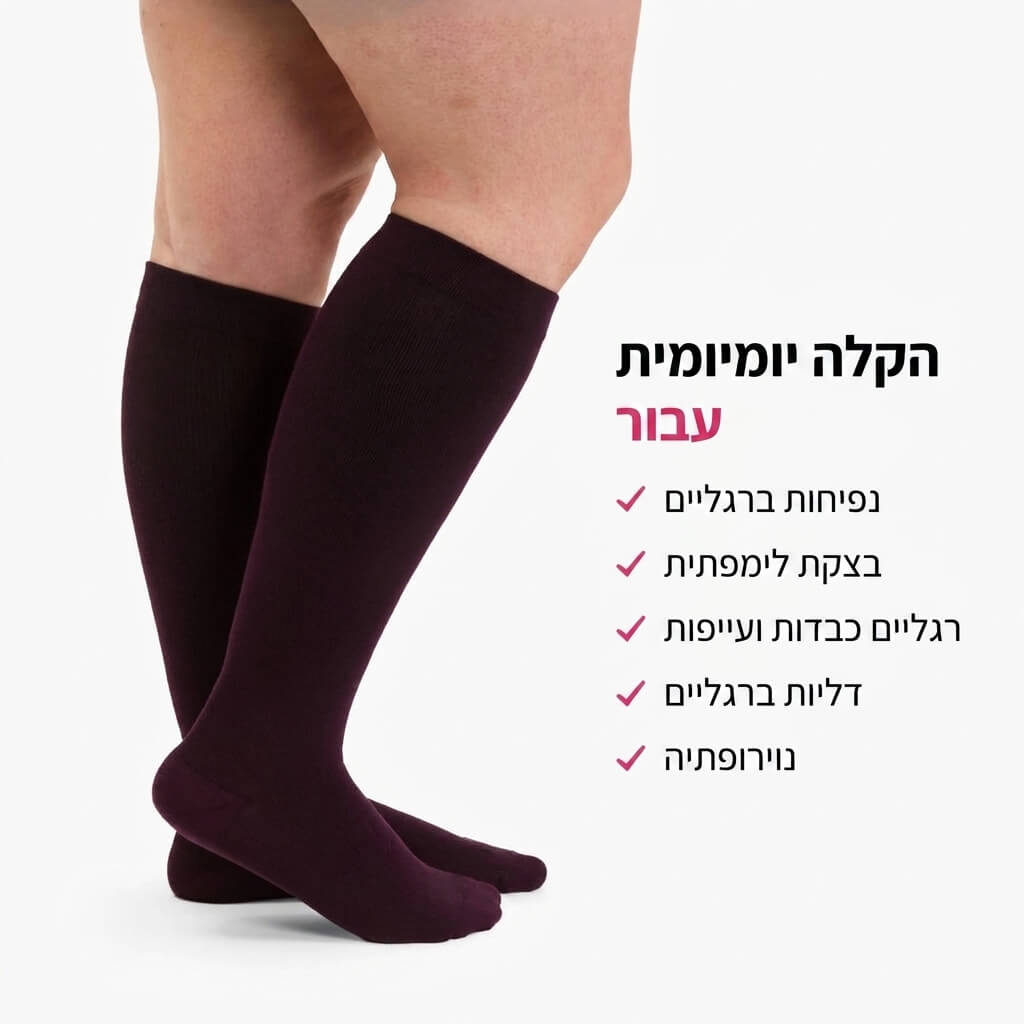 LegLite - גרבי לחץ פרימיום לשוק רחבה