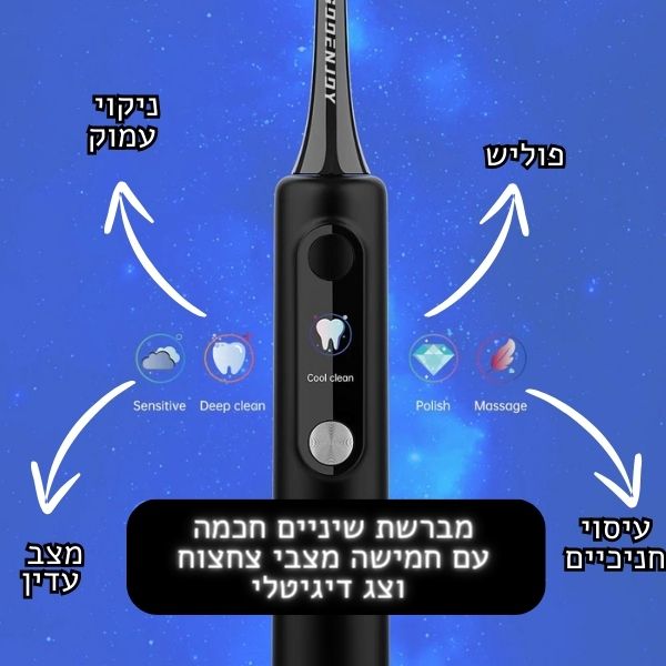 מברשת שיניים חשמלית חכמה