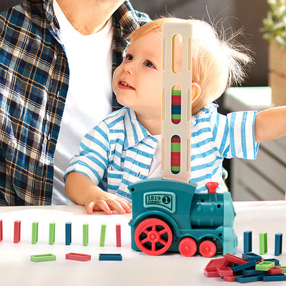 רכבת דומינו אוטומטית לילדים