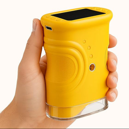 מיקרוסקופ דיגיטלי לילדים סקרנים (זום עד פי 1000)