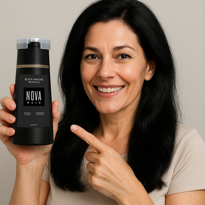 שמפו צבע לשיער לגברים ונשים 200 מ"ל Nova Hair