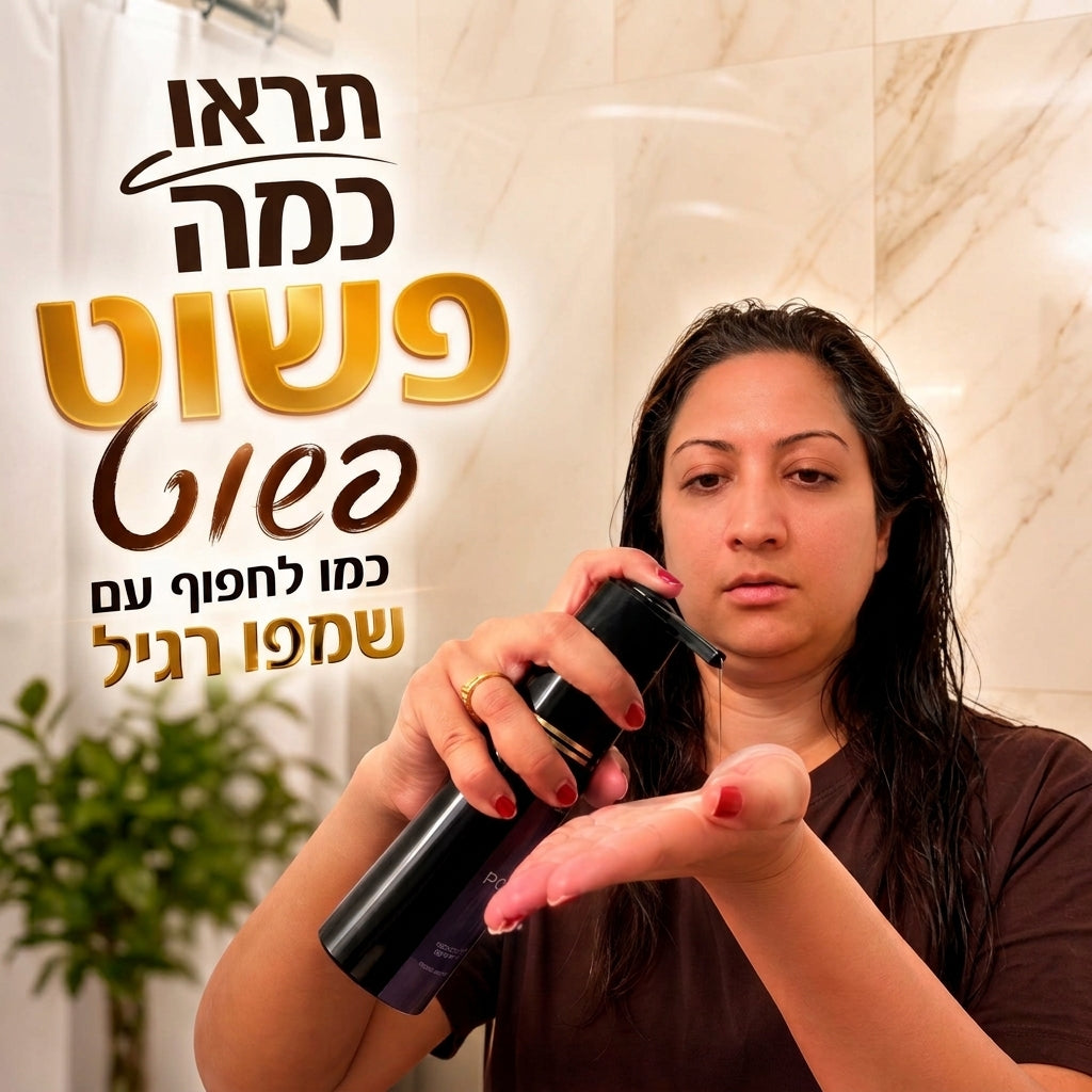 שמפו נובה הייר - להחזיר את הצבע הטבעי לשיער ב-10 דקות בלבד