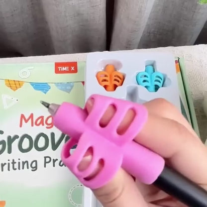 ערכת 4 ספרי דיו הקסם - ללמוד כתיבה נכונה