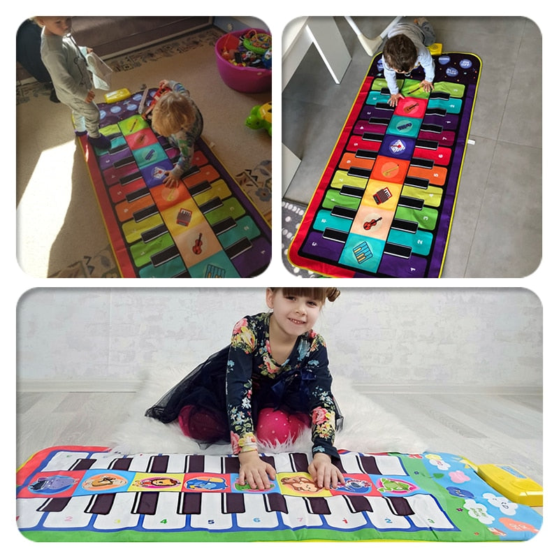 שטיח פעילות מוזיקלי מתקפל לילדים - Deal Yashir 