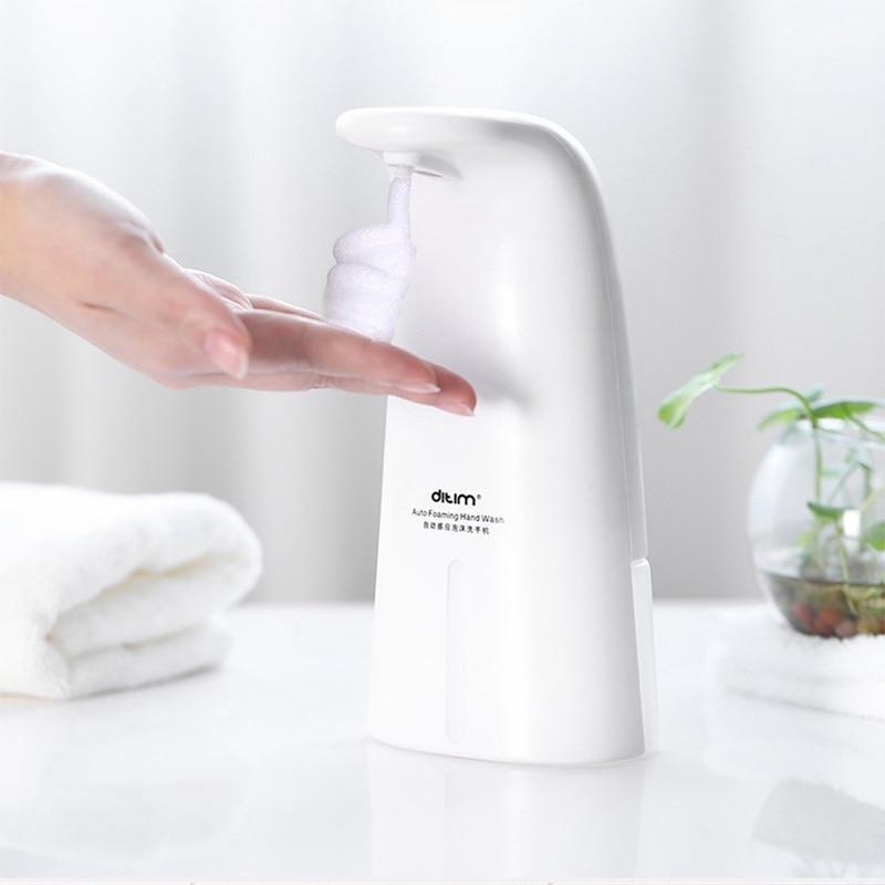 דיספנסר אוטומטי לסבון נוזלי בעיצוב יוקרתי לשימוש באמבטיה ובמטבח
