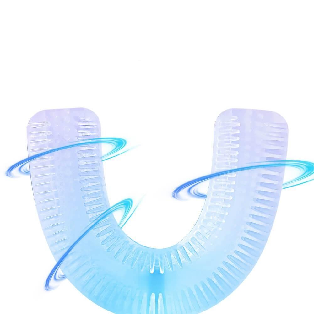 מברשת שיניים חשמלית פועלת אוטומטית 360 מעלות מלבינה ומנקה