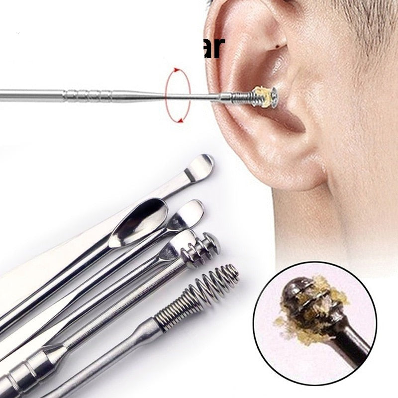 מכשיר לניקוי אוזניים ספירלה לשימוש רב פעמי - Deal Yashir 
